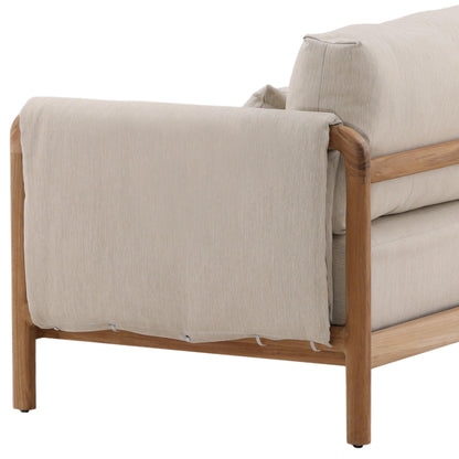 Milbert Outdoor Sofa Beige