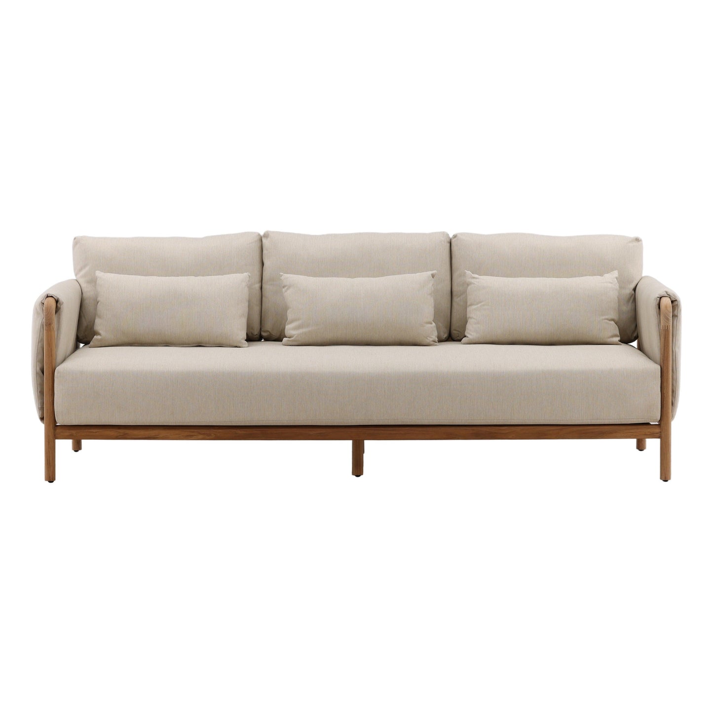 Milbert Outdoor Sofa Beige