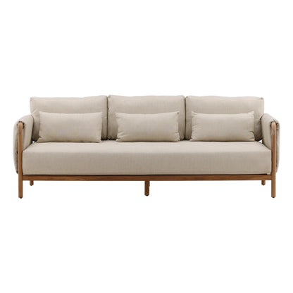 Milbert Outdoor Sofa Beige