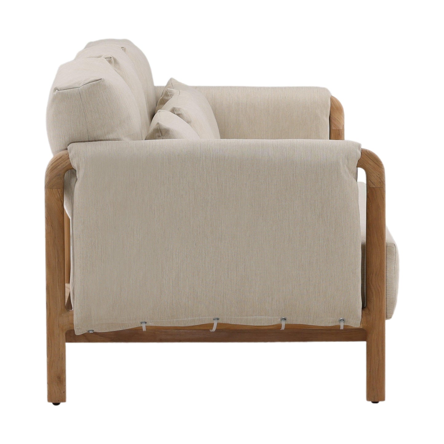 Milbert Outdoor Sofa Beige