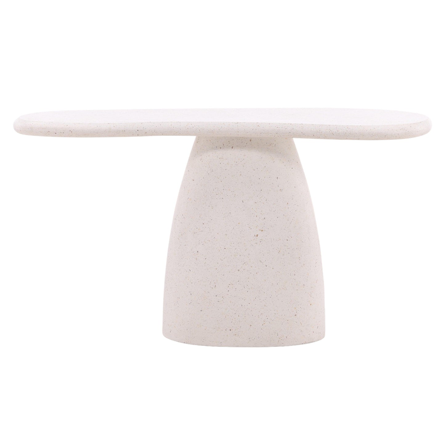 Elias Outdoor Console Table Ivory