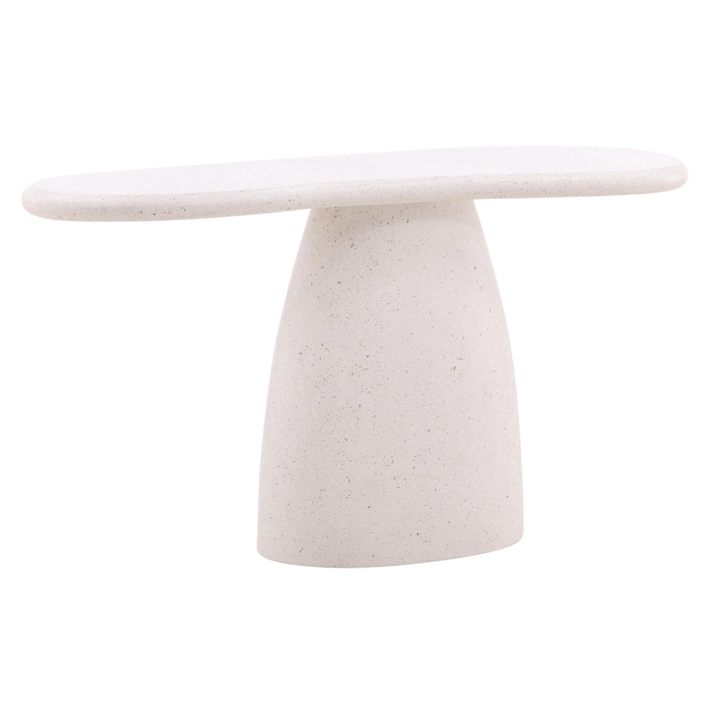 Elias Outdoor Console Table Ivory