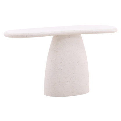 Elias Outdoor Console Table Ivory