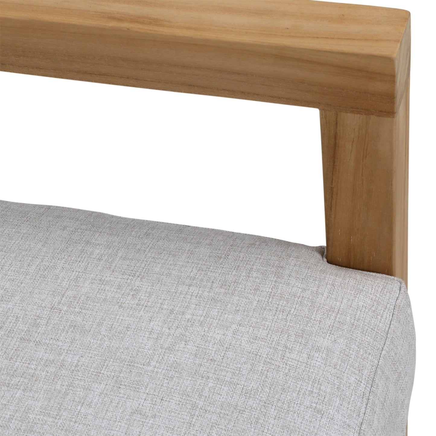 Bow Outdoor Occasional Chair Light Grey