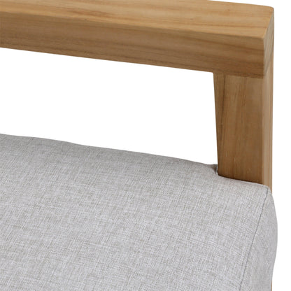 Bow Outdoor Occasional Chair Light Grey