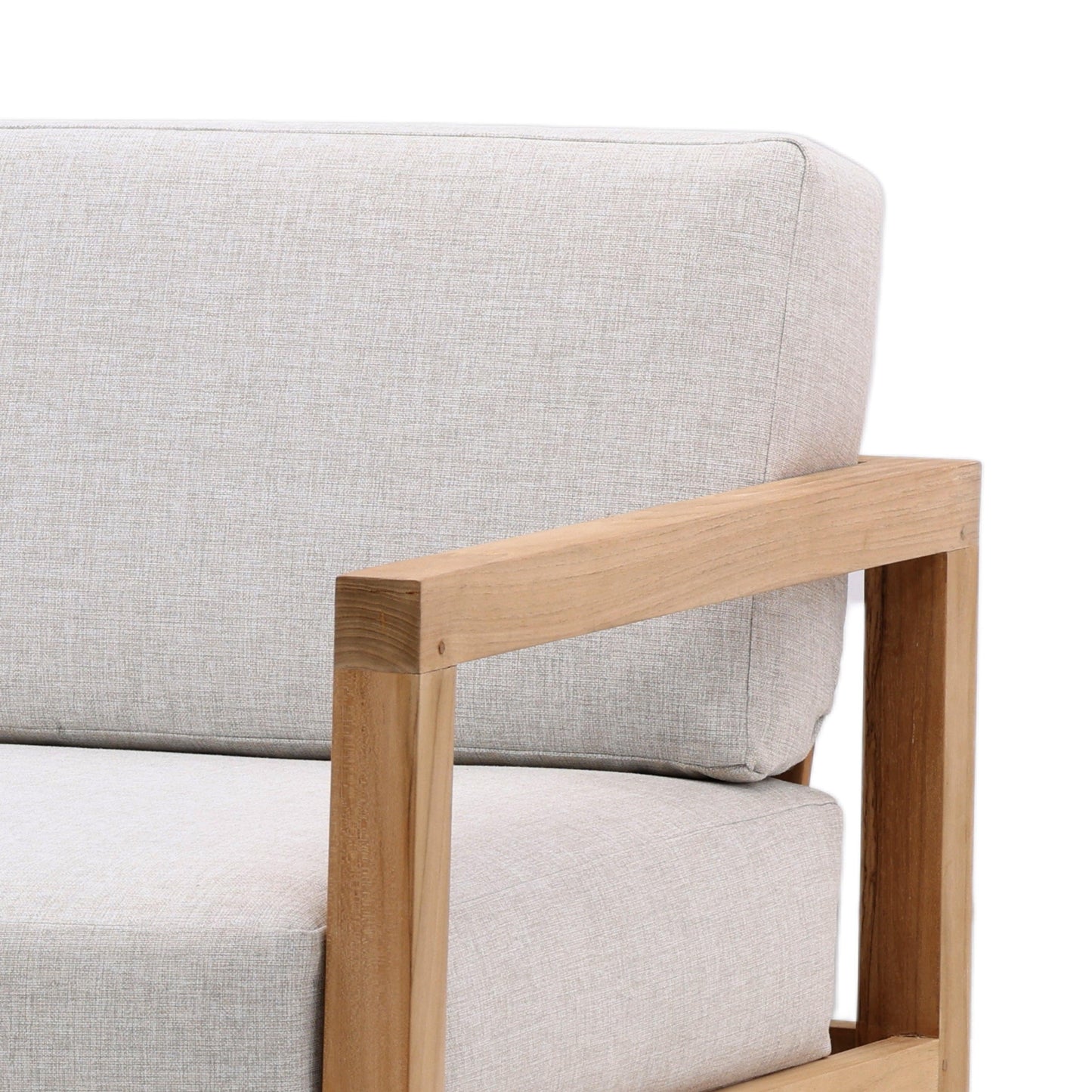 Bow Outdoor Sofa Light Grey