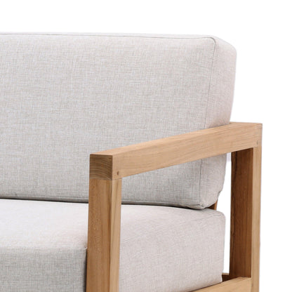 Bow Outdoor Sofa Light Grey