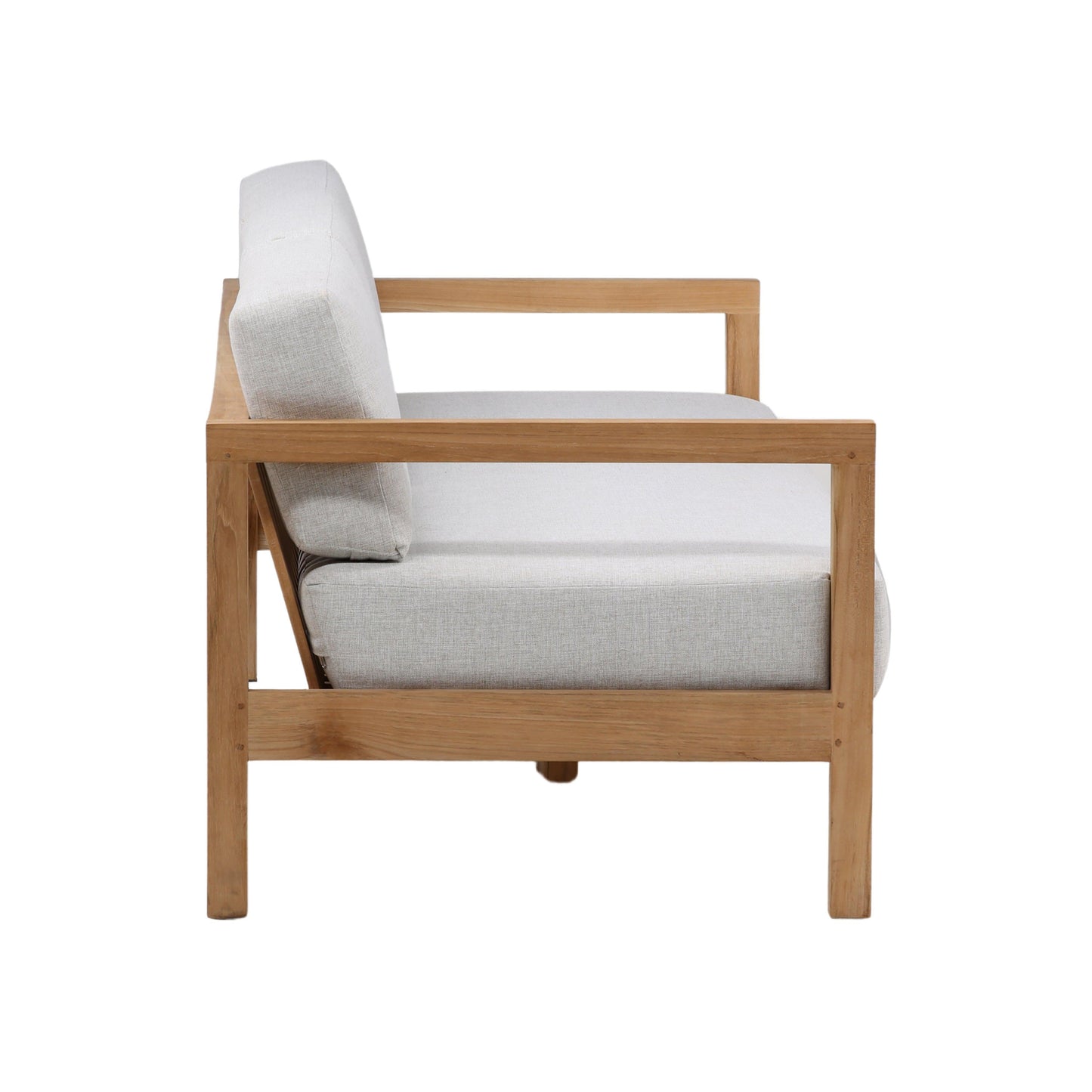 Bow Outdoor Sofa Light Grey