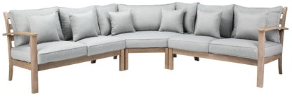 Rosabecca Eucalyptus Patio Sectional Sofa