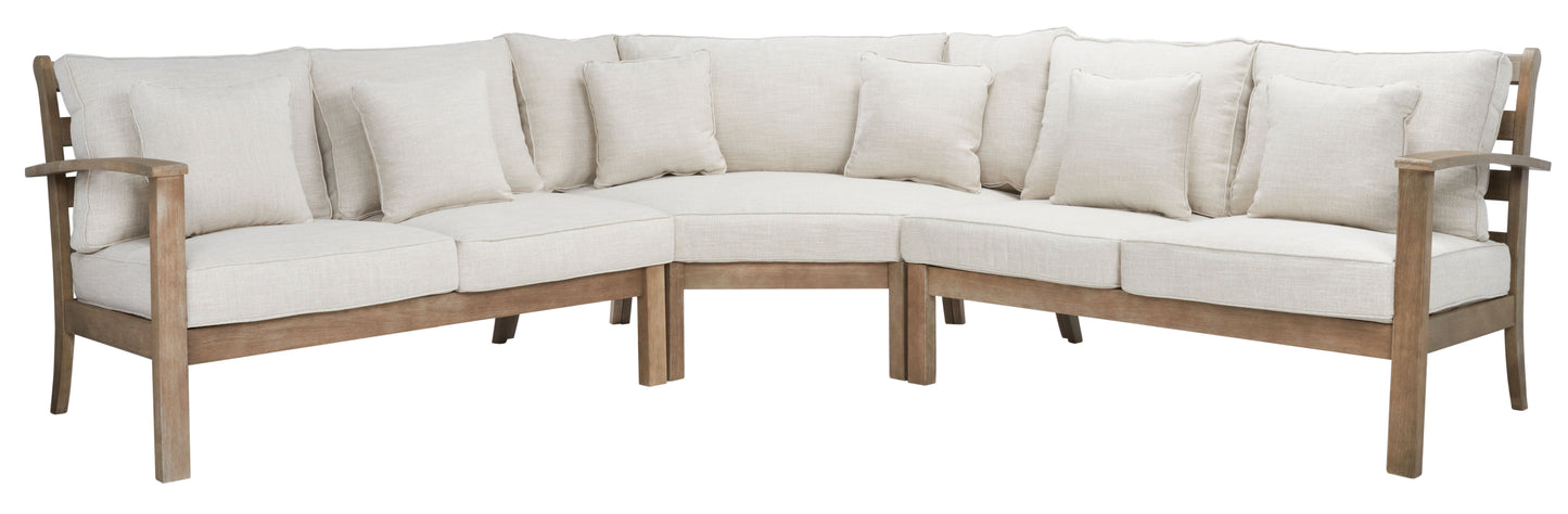 Rosabecca Eucalyptus Patio Sectional Sofa