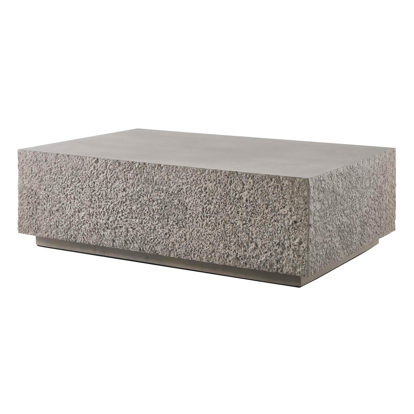 Hesston Outdoor Concrete Coffee Table