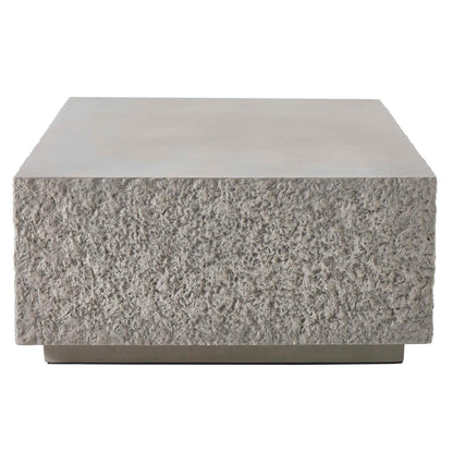 Hesston Outdoor Concrete Coffee Table