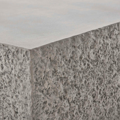 Hesston Outdoor Concrete Coffee Table