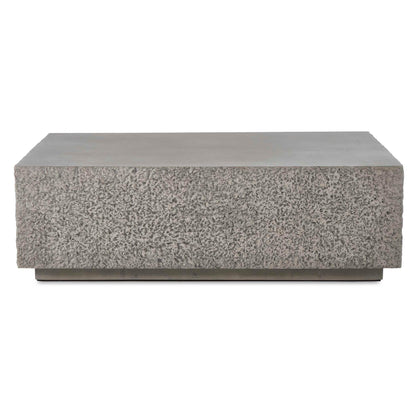 Hesston Outdoor Concrete Coffee Table