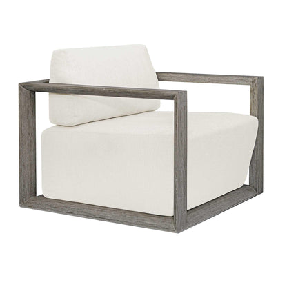Remsen Outdoor Gray Lounge Chair