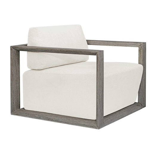 Remsen Outdoor Gray Lounge Chair