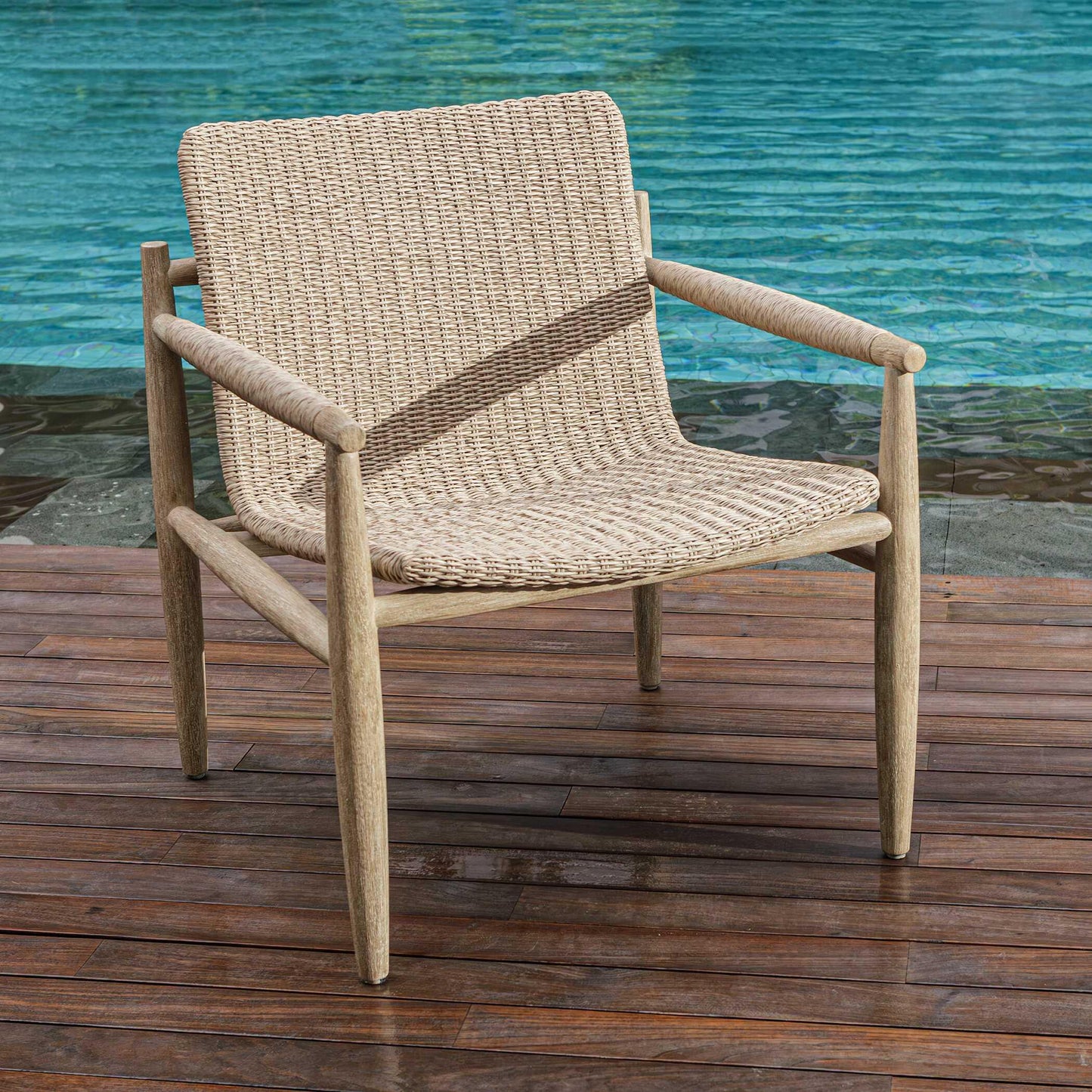 Sumba Wicker Outdoor Lounge Chair