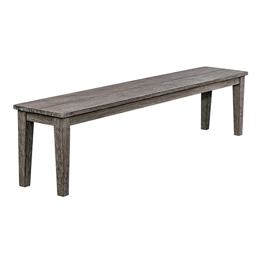 Forsyth Dark Gray Outdoor Bench