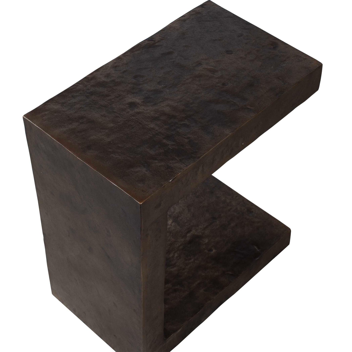 Obra Bronze Outdoor Side Table