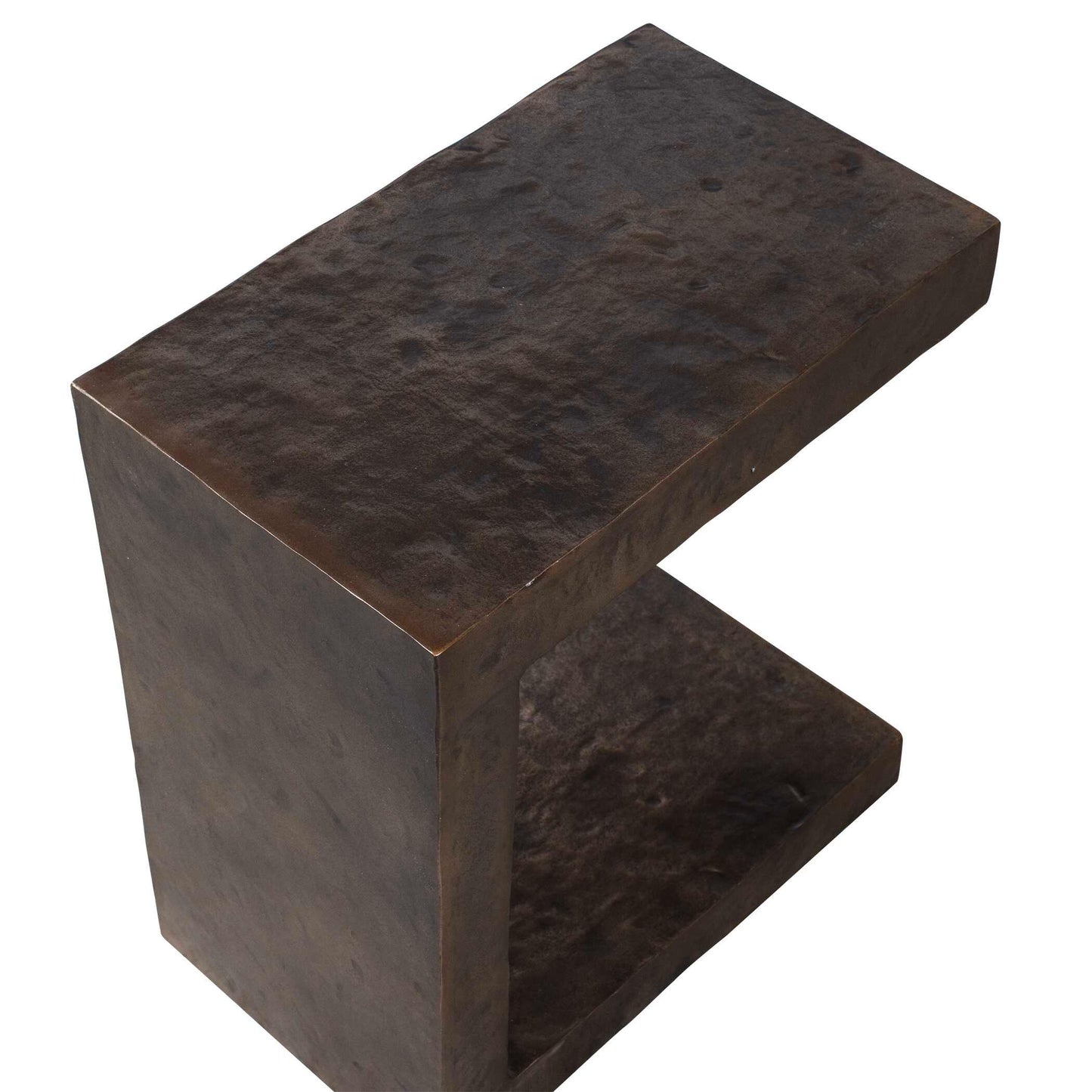 Obra Bronze Outdoor Side Table