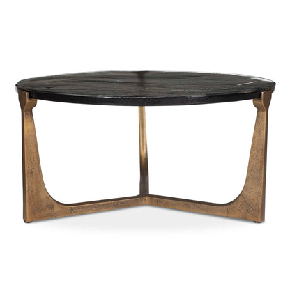 Bohdi Outdoor Brass Coffee Table