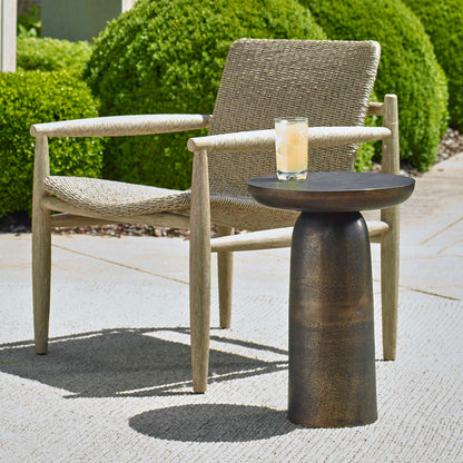 Joppa Dark Bronze Outdoor Accent Table
