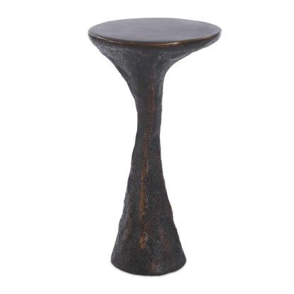 Milan Outdoor Dark Bronze Drink Table