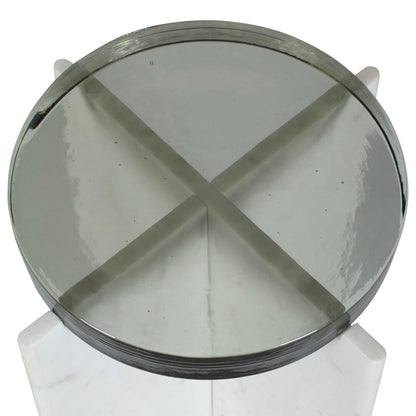 Olina Marble Outdoor Accent Table