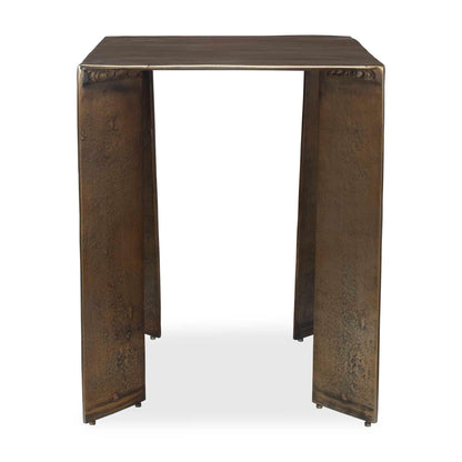 Reade Brass Outdoor Accent Table