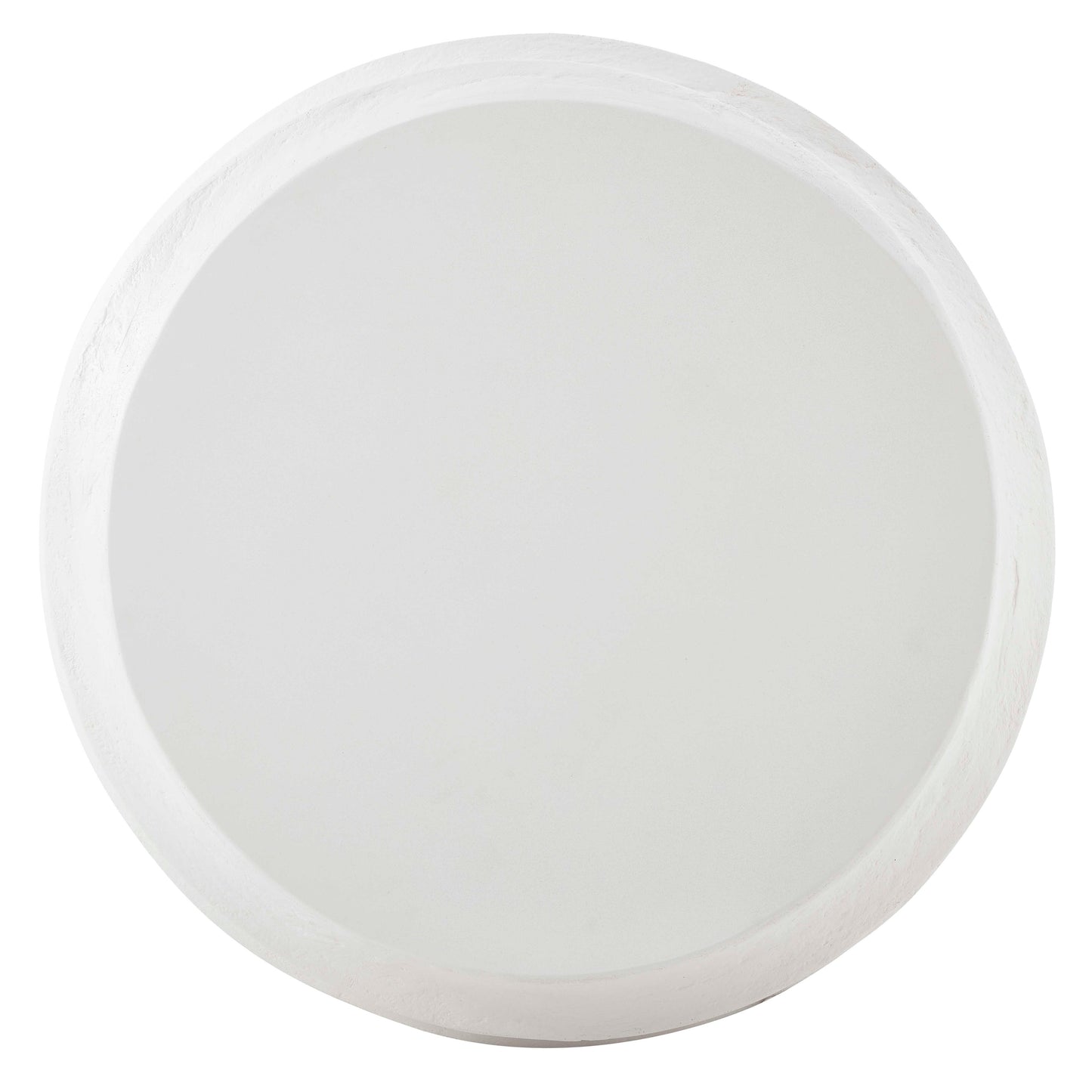 Winded Outdoor White Coffee Table