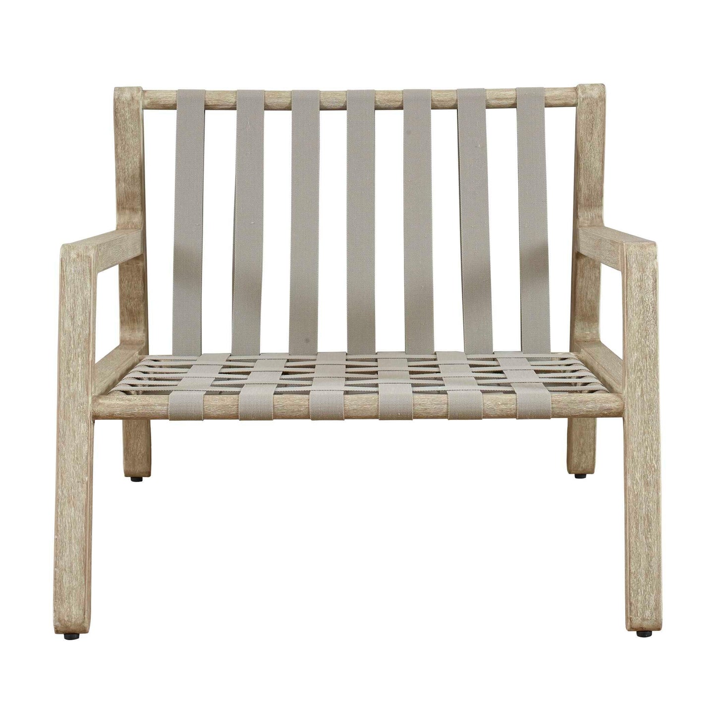 Strapped Outdoor Lounge Chair