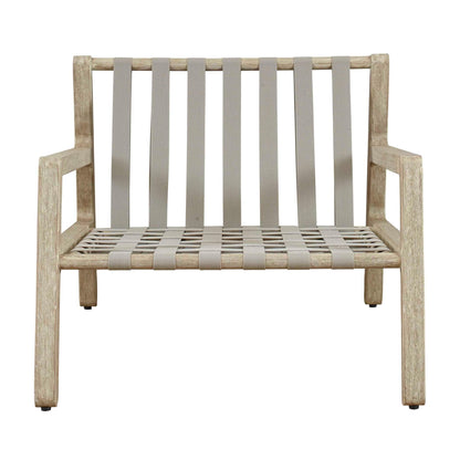 Strapped Outdoor Lounge Chair