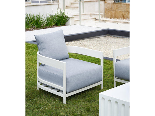 Outdoor South Beach Barrel Back Lounge Chair