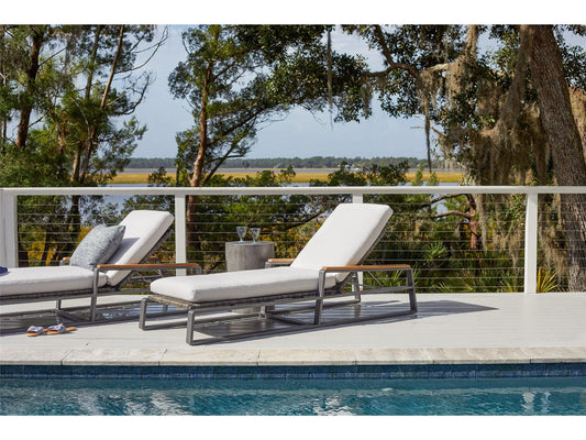 Outdoor San Clemente Chaise Lounge
