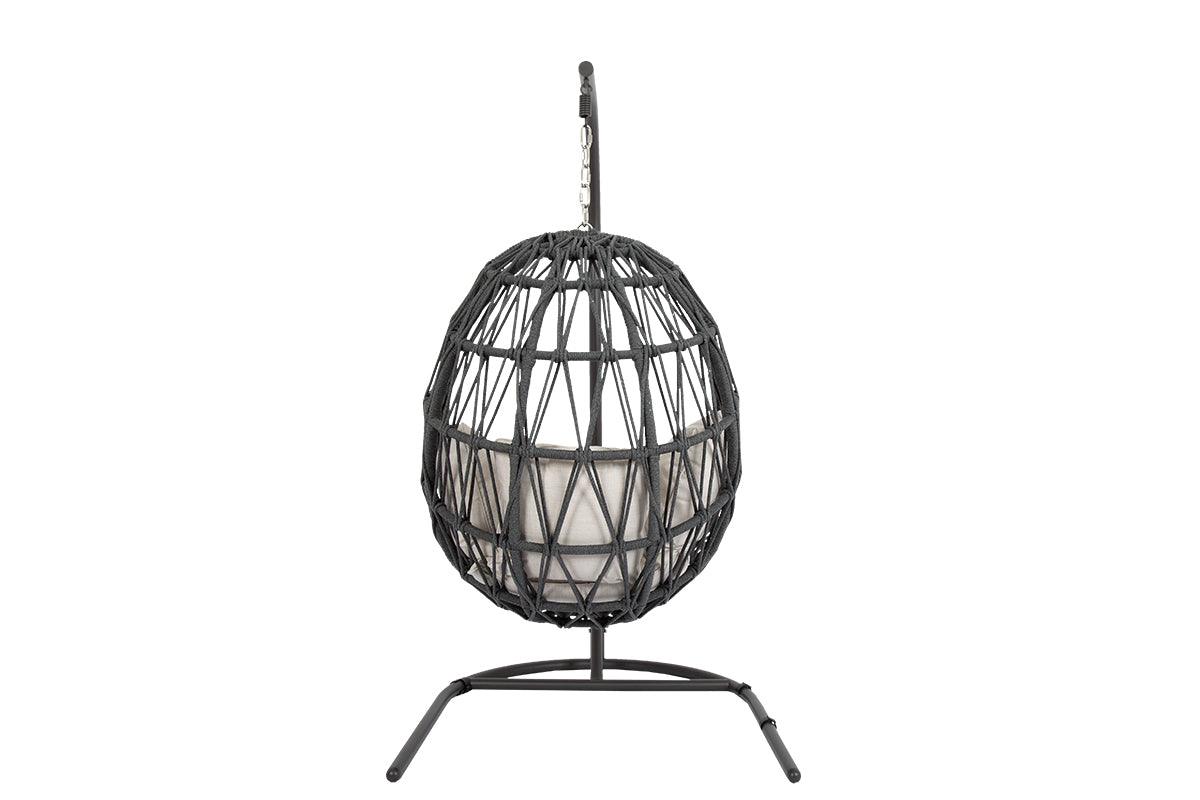 Milano Hanging Chair in Echo Ash w/ Self Welt