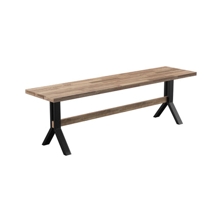 Standlake Slatted Outdoor Bench