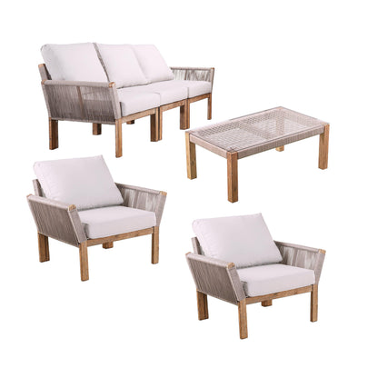 Brendina Outdoor Conversation Set – 4pc
