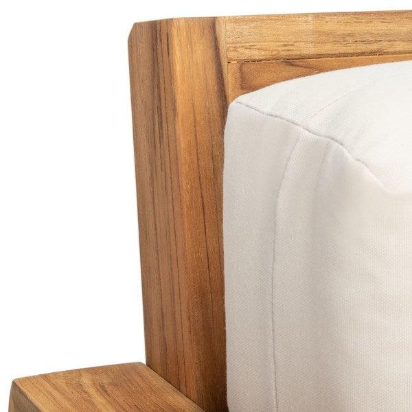 Andros Brazilian Teak Patio Sofa