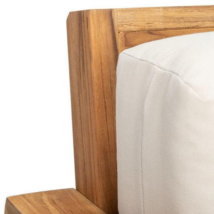 Andros Brazilian Teak Patio Sofa