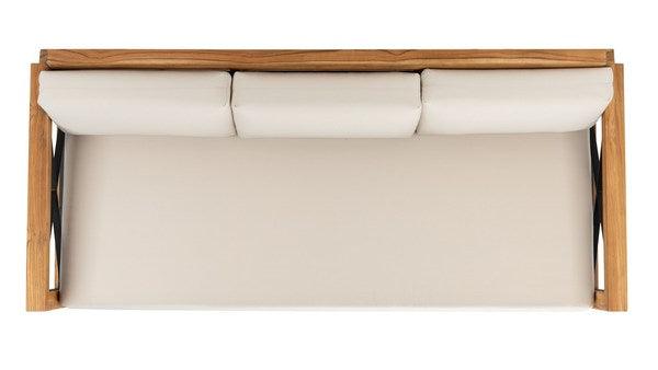 Andros Brazilian Teak Patio Sofa