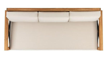 Andros Brazilian Teak Patio Sofa