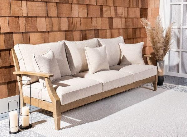 Martinique Wood Patio Sofa