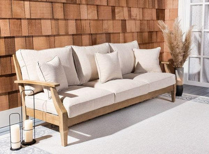 Martinique Wood Patio Sofa