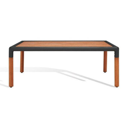Tommy Metal And Wood Patio Coffee Table