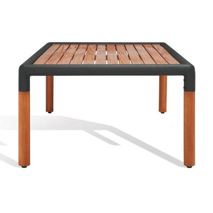 Tommy Metal And Wood Patio Coffee Table