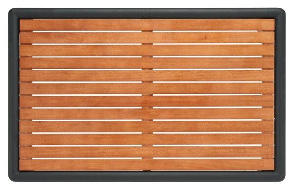 Tommy Metal And Wood Patio Coffee Table