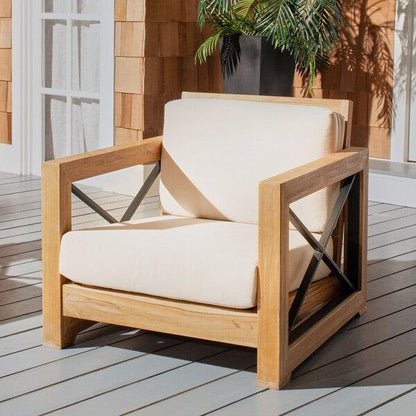 Andros Brazilian Teak Patio Chair