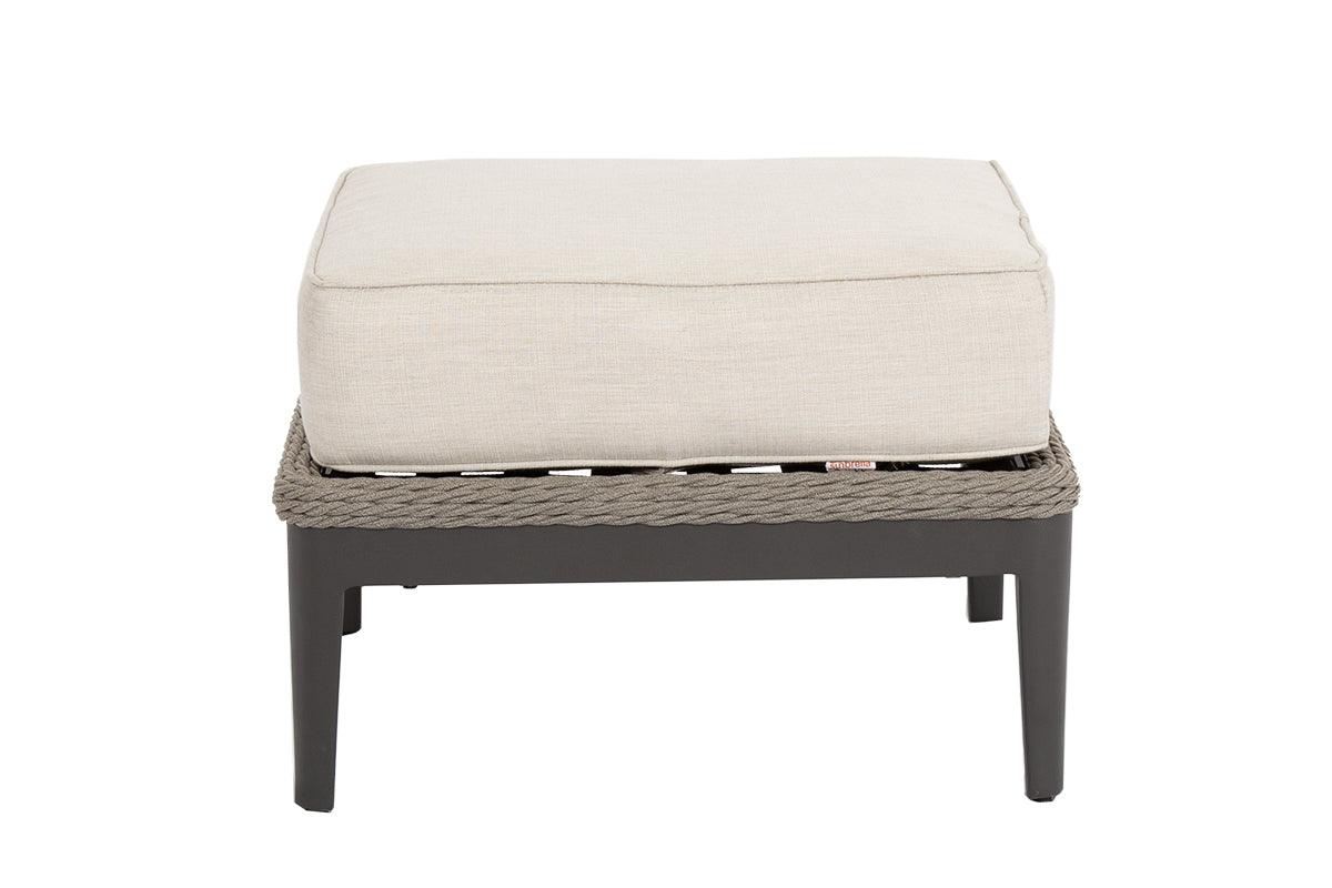 Marbella Ottoman in Echo Ash w/ Self Welt