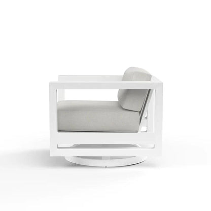 Newport Swivel Club in Cast Silver, No Welt