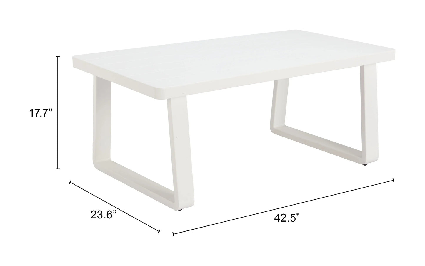 Welt Coffee Table White